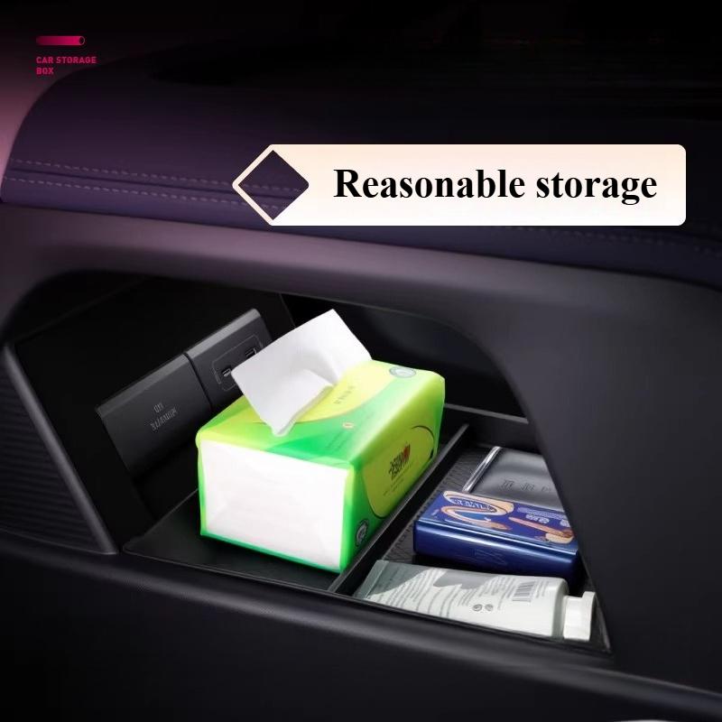 For XPENG G6 2023-2025 Central Control Car Storage Box Car Armrest Box Storage Car Decoration Modification Accessories Supplies