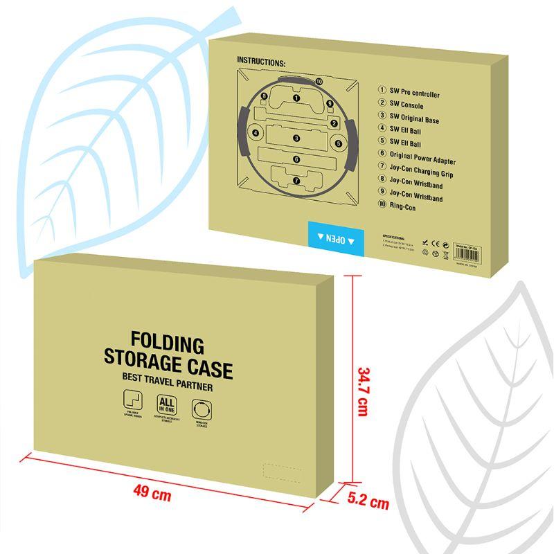 Multifunctional Storage Bag For NS Fitness Ring Base Storage Bag Portable Case EVA Bag