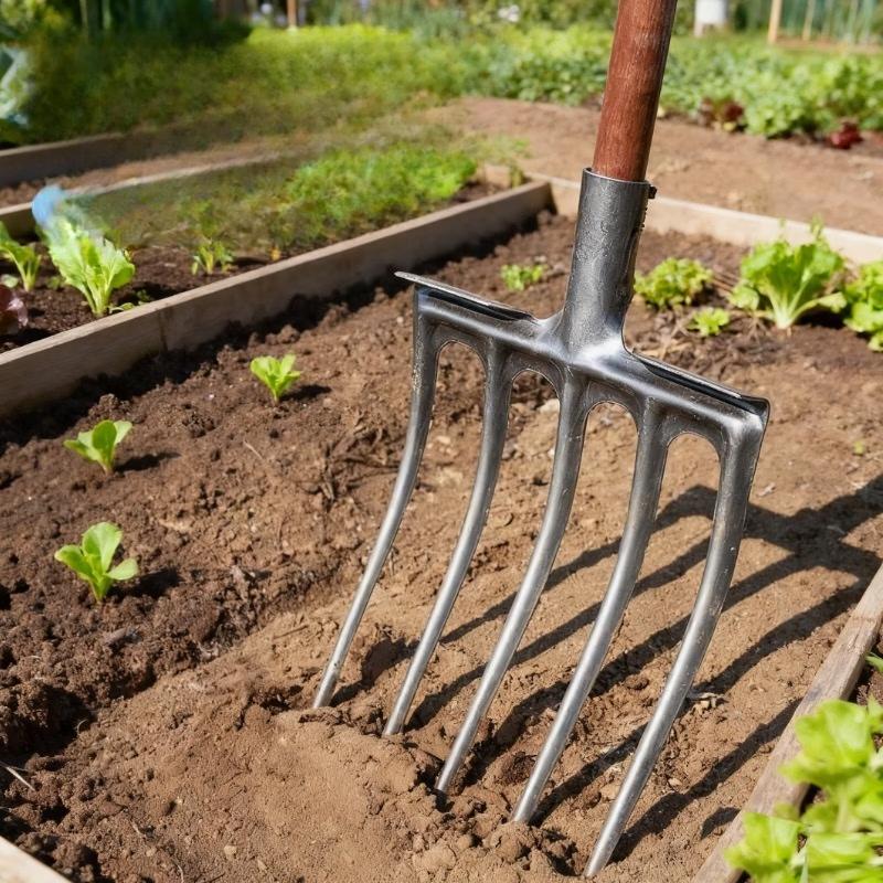 Heavy-Duty Manganese Steel Digging Fork