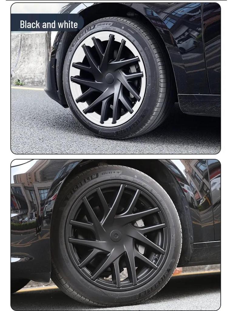 18-Inch M3 Tesla Wheel Protection and Decorative Cover Ring