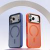 Coque de téléphone magnétique pour iPhone 14 15 16 Plus 13 15 16 17 Pro Max Air Magsafe Charge sans fil Protection Coque antichoc