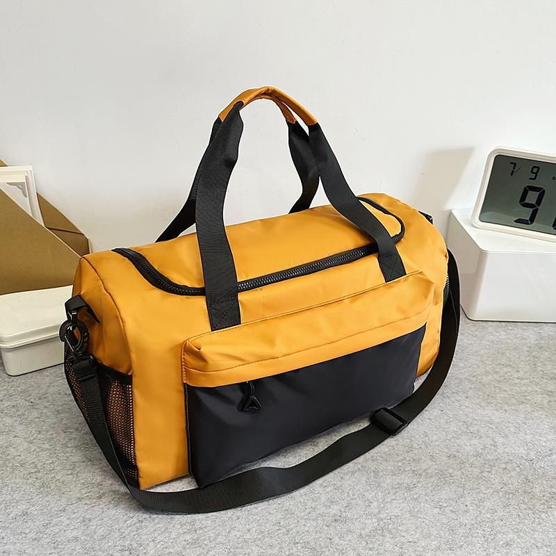 Tragbare Umhängetasche mit großer Kapazität, Trennung von Trockenheit und Nässe, Fitnesstasche für Kurzstreckenreisen für Männer und Frauen, Schwimmtrainingstasche