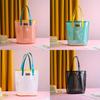 Pvc Transparent Tote Bag With Large Capacity For Beach And Swimming Pool Use