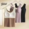 Women Thermal Tank Winter Warm Padded Breathable Sleeveless Underwear Top for Camisole Undershirt Base Layer