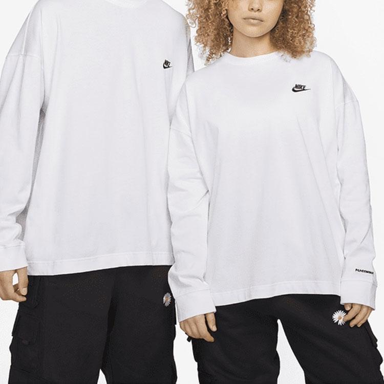Nike X PEACEMINUSONE G-Dragon Long-Sleeve T-Shirt White Unisex Tops DR0097-100