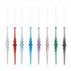 12 Pcs Multi-color Acrylic Icicle Ornament Set for Christmas Tree Decorations