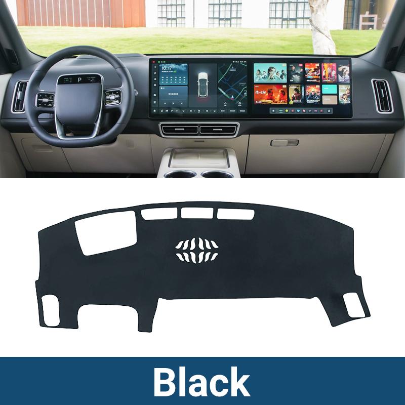

Для LiXiang Leading Ideal L7 L8 L9 2022 2023 2024 HEV PHEV крышка приборной панели автомобиля избегает света накладка солнцезащитный козырек анти-УФ коврики чёрный