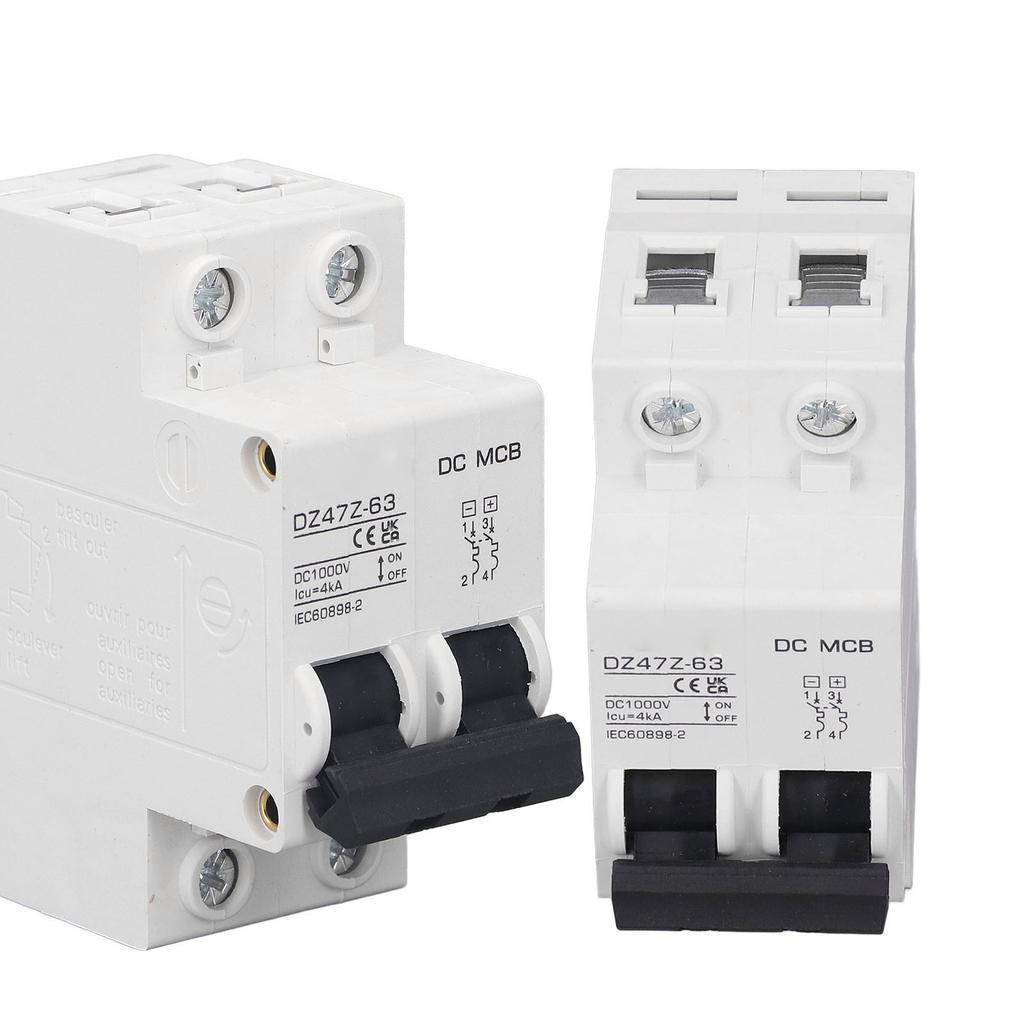 DC-Leistungsschalter Überlastschutz Magnetsystem PV-Leistungsschalter 2P 1000V 40A