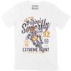 ULTRABASIC Heren Grafisch T-shirt Pedal Pusher Original Super Fly - Rider Club Milieuvriendelijke Beperkte Editie Korte Mouw