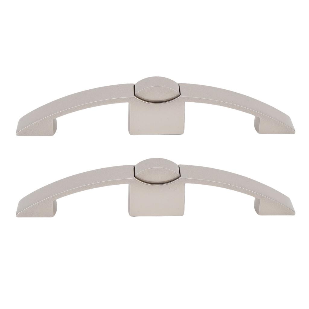 2 Stück Druckknopfriegel Zuggriff Perle Ni Mehrzweck RV Schlüssellos Schrankverschluss Schubladenknopf für Wohnmobil Zuhause Yachten