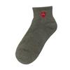 Choose 1 of 3 domestically produced women's petite heart mid-calf socks, daily cotton socks