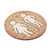 Bathroom Wooden Sign Bathroom Creative Toilet Wall Sign Door Decoration