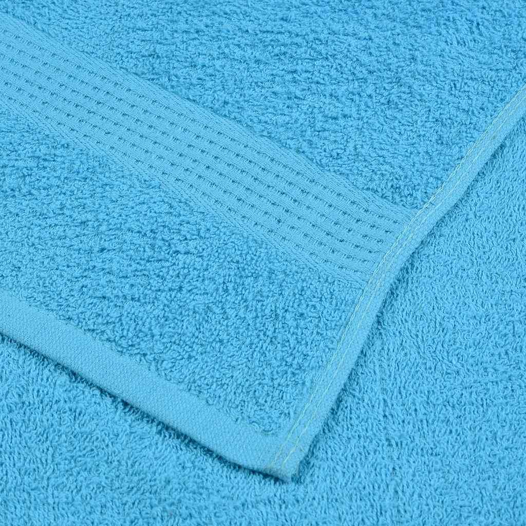 Vidaxl Ręczniczki, 4 Szt., Turkusowe, 30X30 Cm, Bawełna 100%