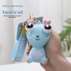 Exploding Eye Dragon Keychain: Squishy Stress Relief Toy and Pendant
