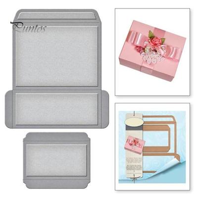 Gift Box Metal Cutting Dies DIY Scrapbooking Paper Cards Craft Emboss Stencil