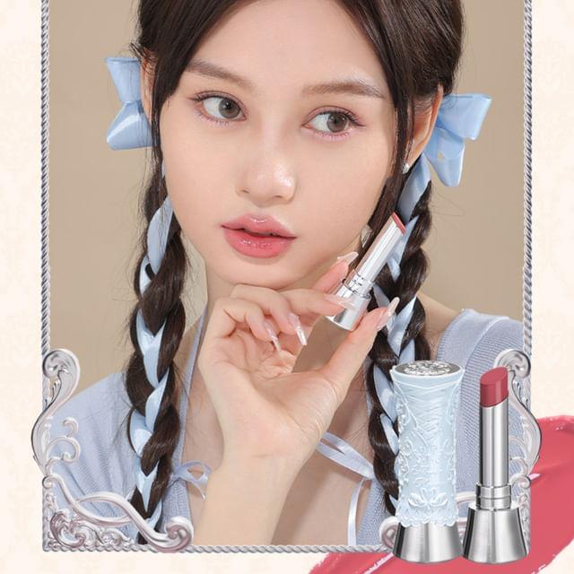 Flower Knows - Зеркальная помада-блеск для губ  Голубиный Лебедь  - 3 цвета CR1638 Naked Peach - 3.8g