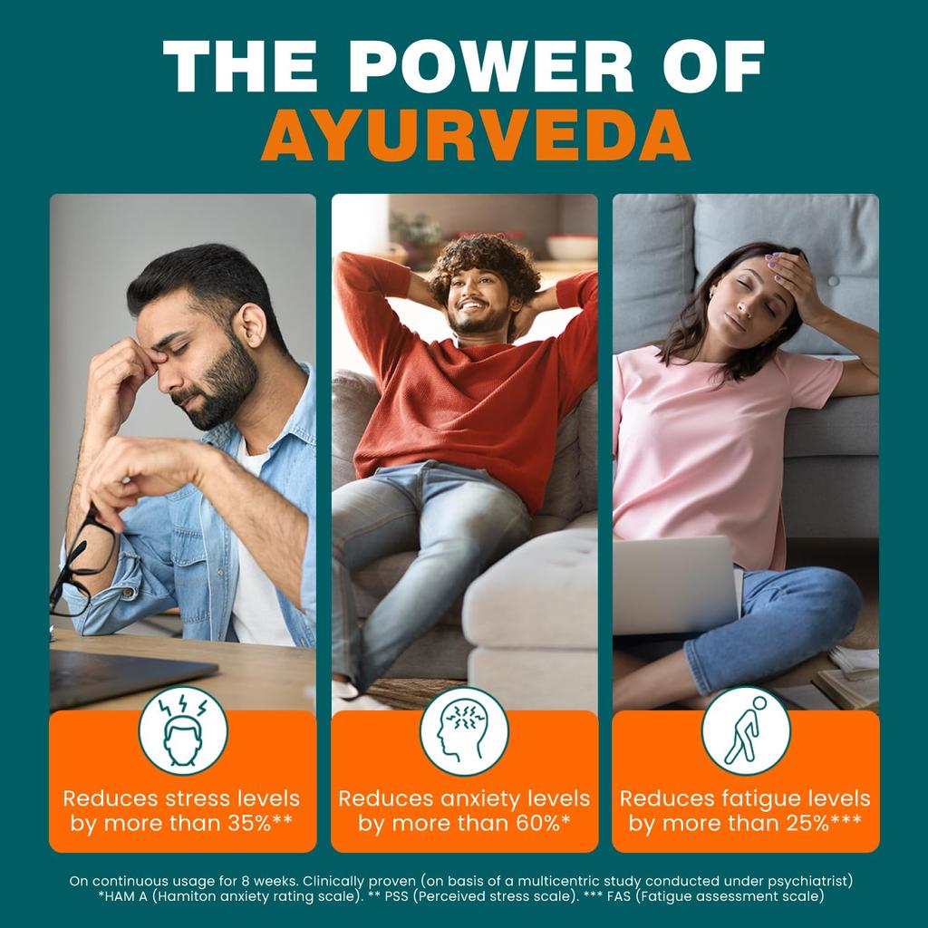 Himalaya Organic Ashwagandha 670Mg, 30 Tablets – Stress Relief, Mind Rejuvenation, Natural Energy Support, General Wellness, Vegan Friendly Supplement