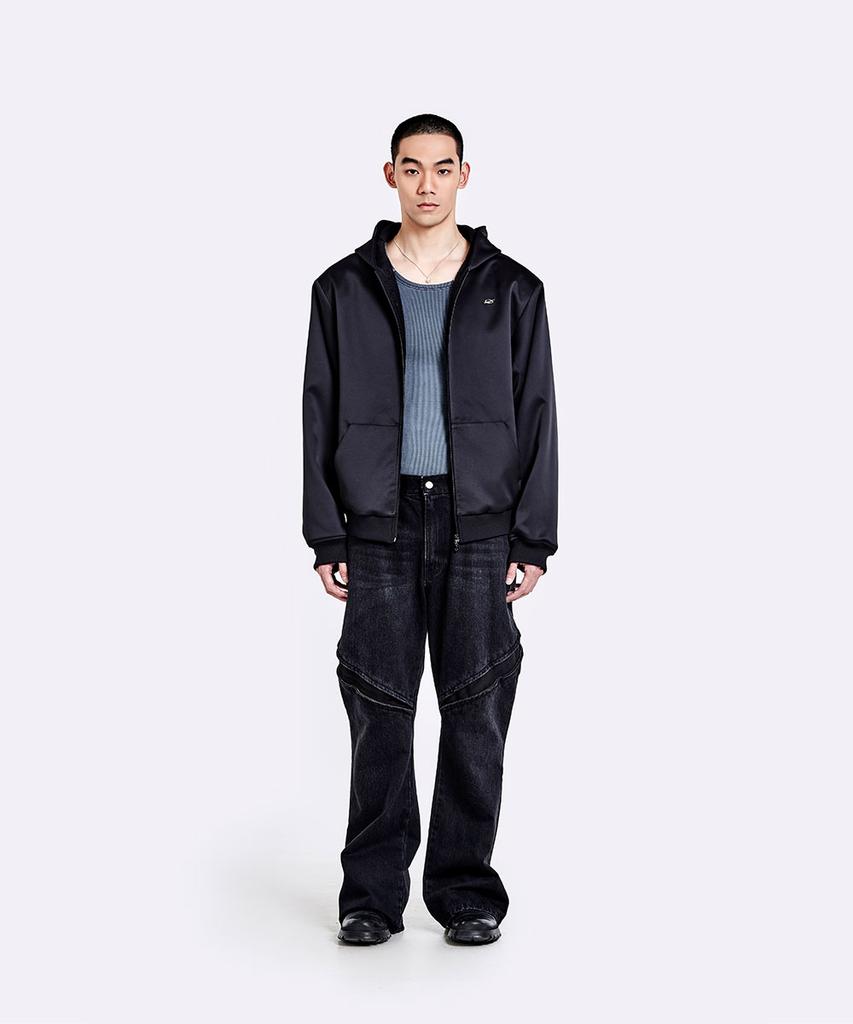 51Peosenteu Devils Denim Pants - Washed Black
