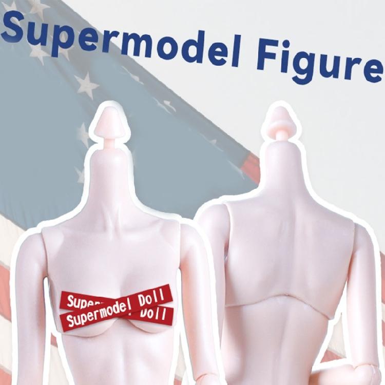1/6 Collectible Figure Doll Body With Articulated  System And Natural Skin Tone Finish For Display Doll Customization