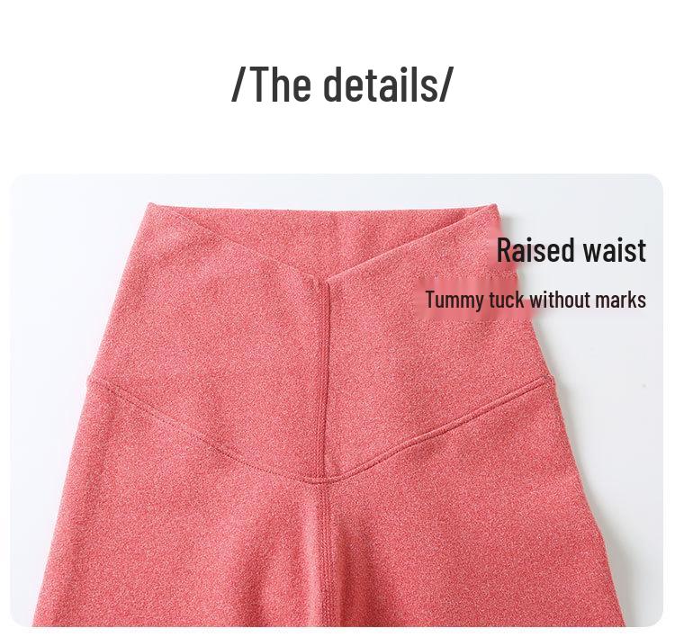 Women's Plus Size High Waist Elastic Control Fleece-Lined Autumn Winter Warm Seamless Leggings