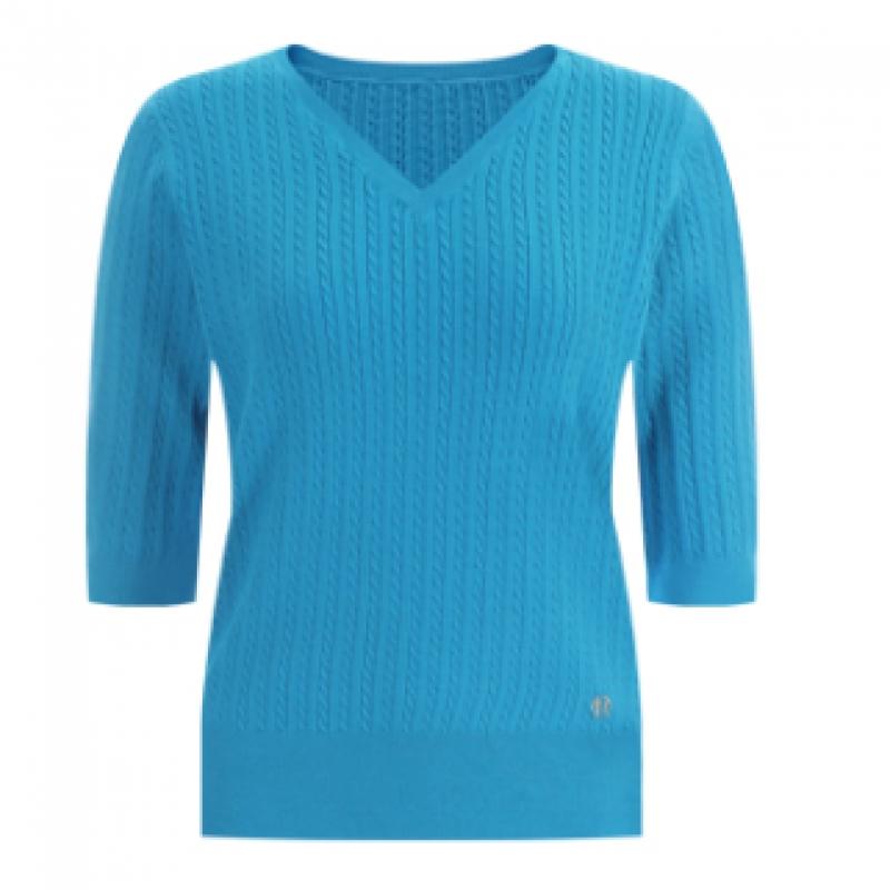 Shop Women S V Neck baSic Regular Tencel Short SleeVe Knit Green Frb Wkn 11905