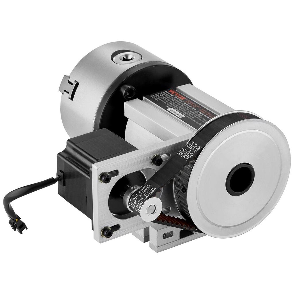 Indexing Dividing Head K11-100mm 3-Jaw Chuck Tailstock for CNC Milling