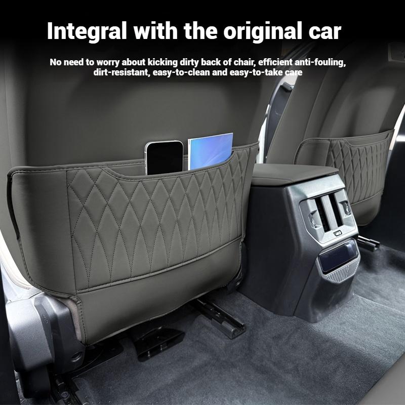 For BMW X3 2025 Car Seat Back Storage Rear Anti-Wear Backrest Anti-kick Pad Auto Accessorie Interior Accessories
