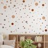 3 Pcs Bohemian Painted Dots Wall Stickers, Artistic Kids Room Decor with Self-Adhesive Removable PVC, Waterproof Peel and Stick Art