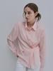 Iteoneollain Summer Striped Shirt_Pink
