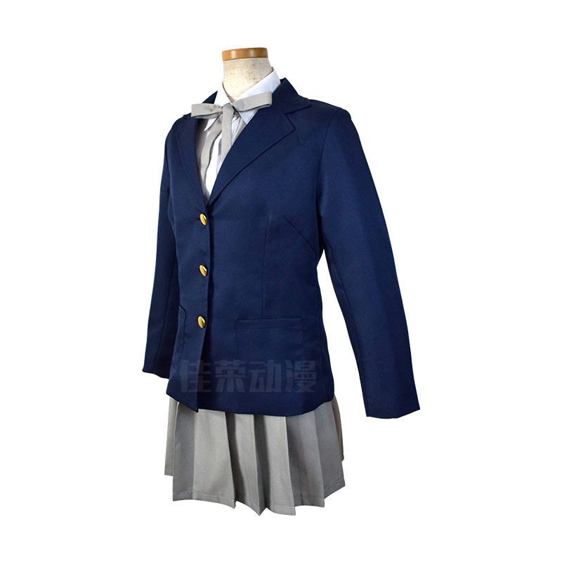 Jiarong Light Music Girls' Club Akiyama Mio Nakano Azusa Maid Costume Full Set Stage Performance Cosplay Outfit