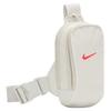 New Nike Sportswear Essentials Series Fabric Sling Bag Unisex White & Dark Red DJ9794-072
