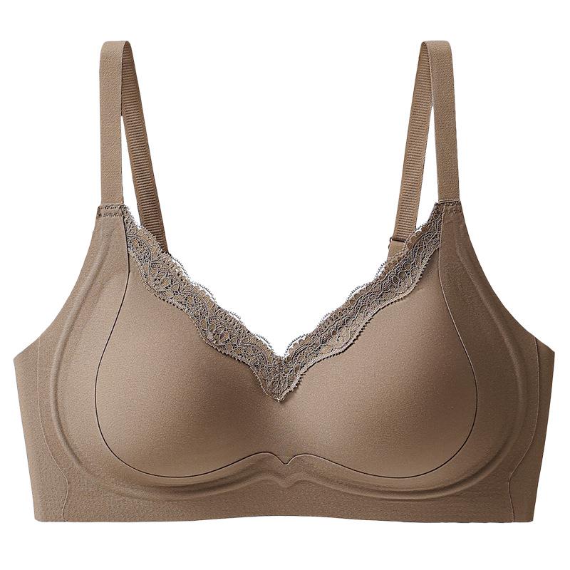 Seamless Push-Up Bra for Small Busts: Anti-Sagging, Wire-Free, Adjustable Shapewear, Soft Support