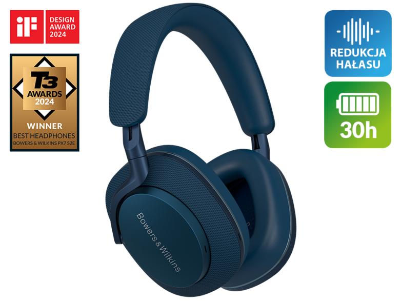 Bowers & Wilkins Px7 S2e Wireless Headphones Blue