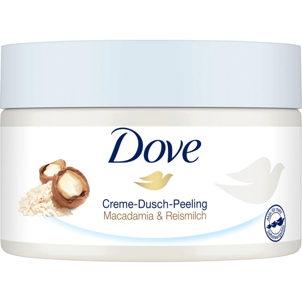 Dove Body Scrub Macadamia & Rice Milk 225ml
