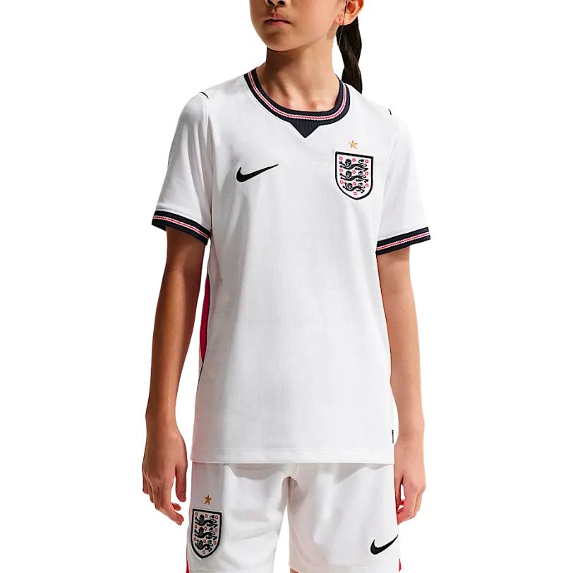 

Nike Dri-Fit 2026 Season England Home Fan Version Quick-Dry Short Sleeve Kids tops IB5111-100 S