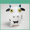 White Soft Cow Shaped Squeezing Toy Tpr Material Stress Relief Hand Coordination