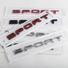 ABAL1 3D ABS Car Rear Trunk SPORT Badge Sticker Decor Accessories Auto Styling For Landrover Range Rover SVR Discovery Evoque Defender