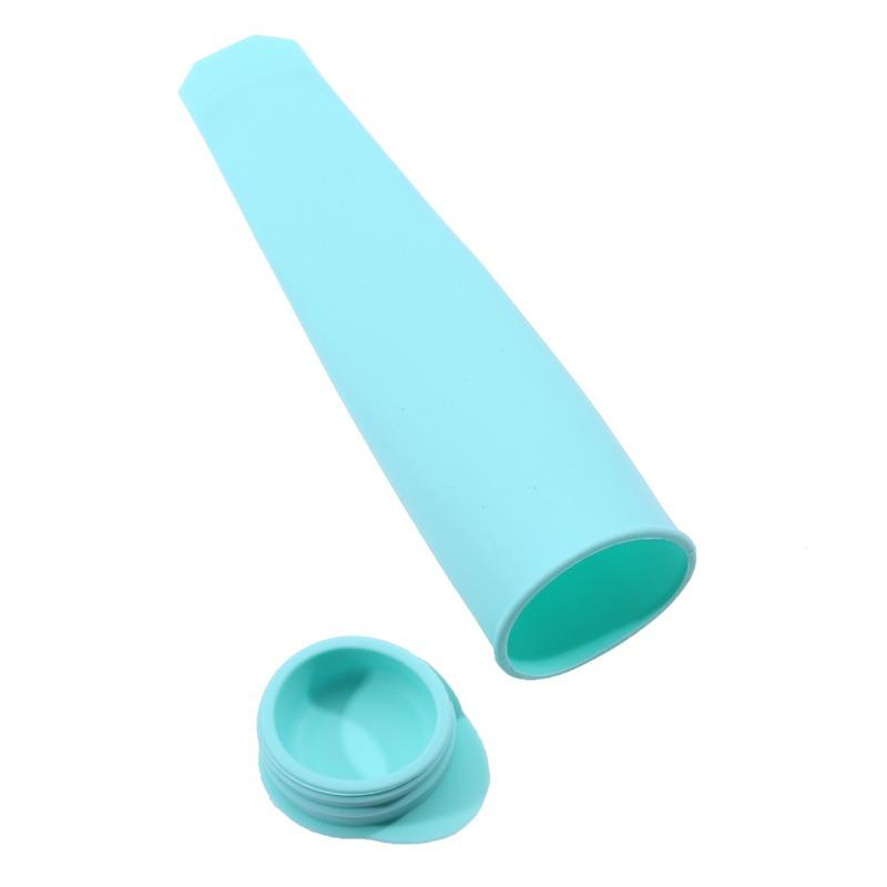 

1Pc Popsicle Maker Silicone Reusable Summer Popsicle Maker Quick-freeze Self-sealing Popsicle Tubes Ice Cream Kitchen Tool 19 x 6x 4.5cm лазурь