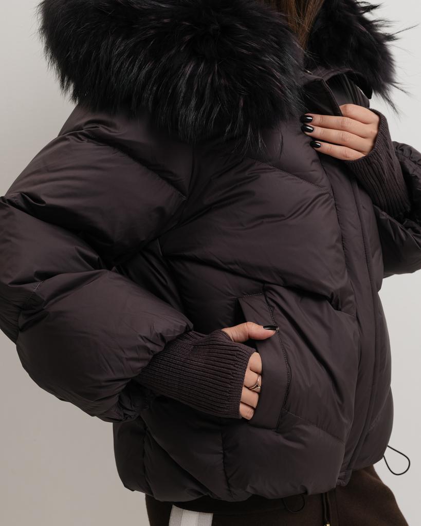 Dámská bunda SNOW OWL 25208 S ostružinová