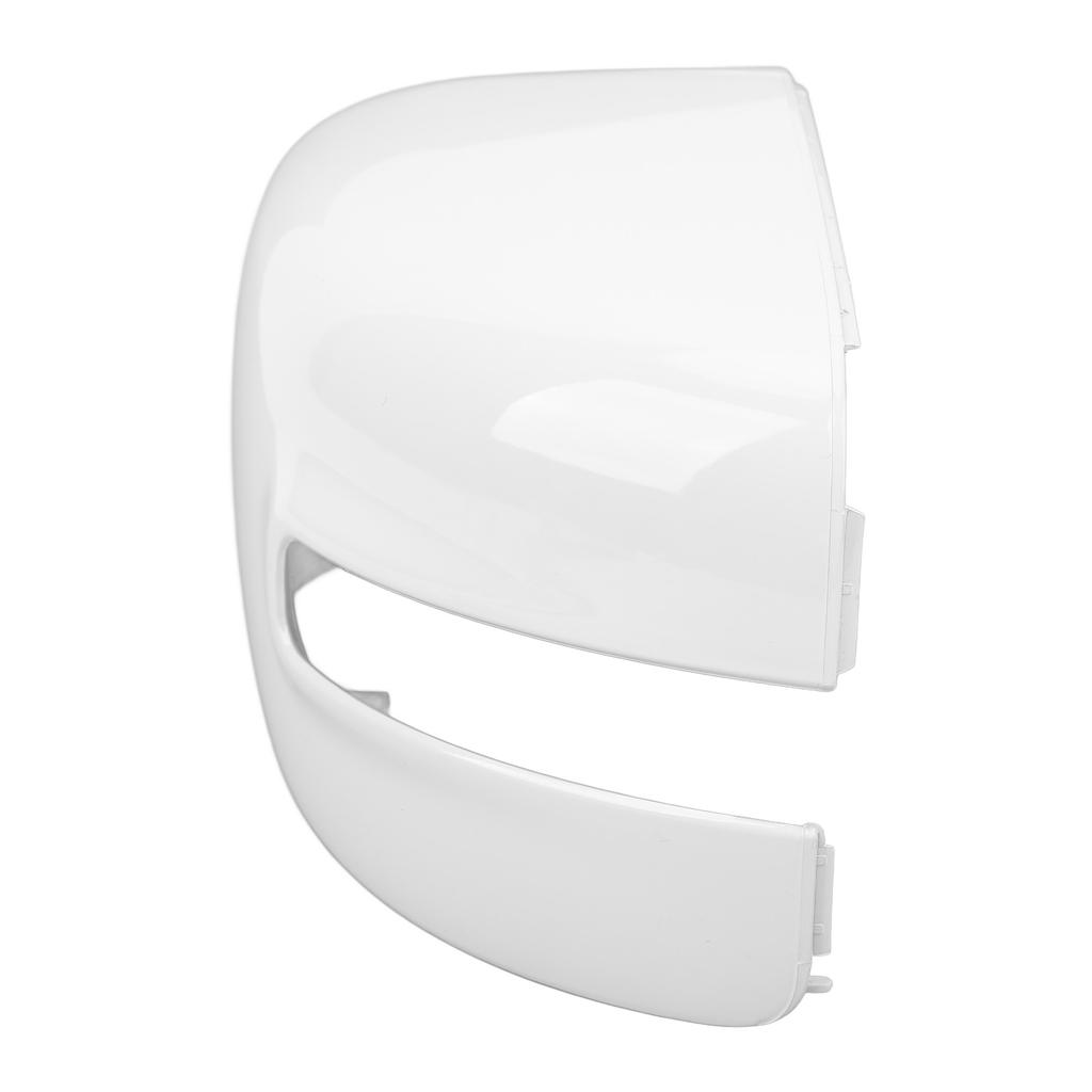Door Rear View Mirror Cap White Exterior Wing Mirror Cover Cap Weather Resistant for Renegade 2015
