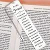 2pcs Bookmark Teacher Gift Carved Metal Bookmark Friend Holiday Gift for My Friend