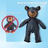 Dog Unbreakable Teddy Extreme Bear Toys Domineering Chewers Indestructible Plush Squeaking Toy Durable Tough Heavy-duty Chew Toy