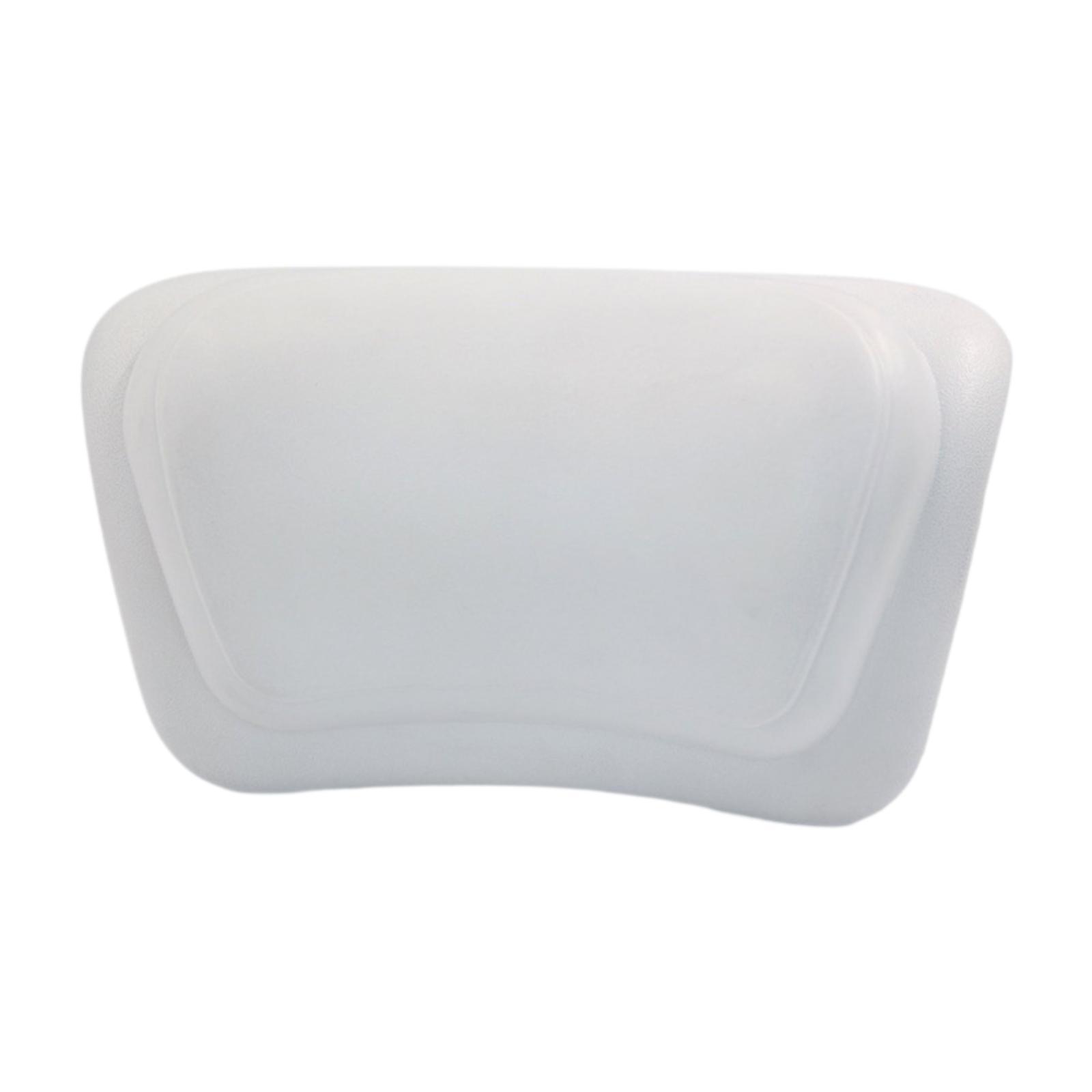 Bathtub Pillow Headrest Comfortable Waterproof Support Accessories Bath Pillow белый