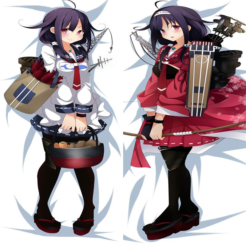 

60x180 см Kancolle Kantai Collection Dakimakura чехол 59 "японская обнимающая наволочка для тела Warspite Hoppo Chan персонажная подушка