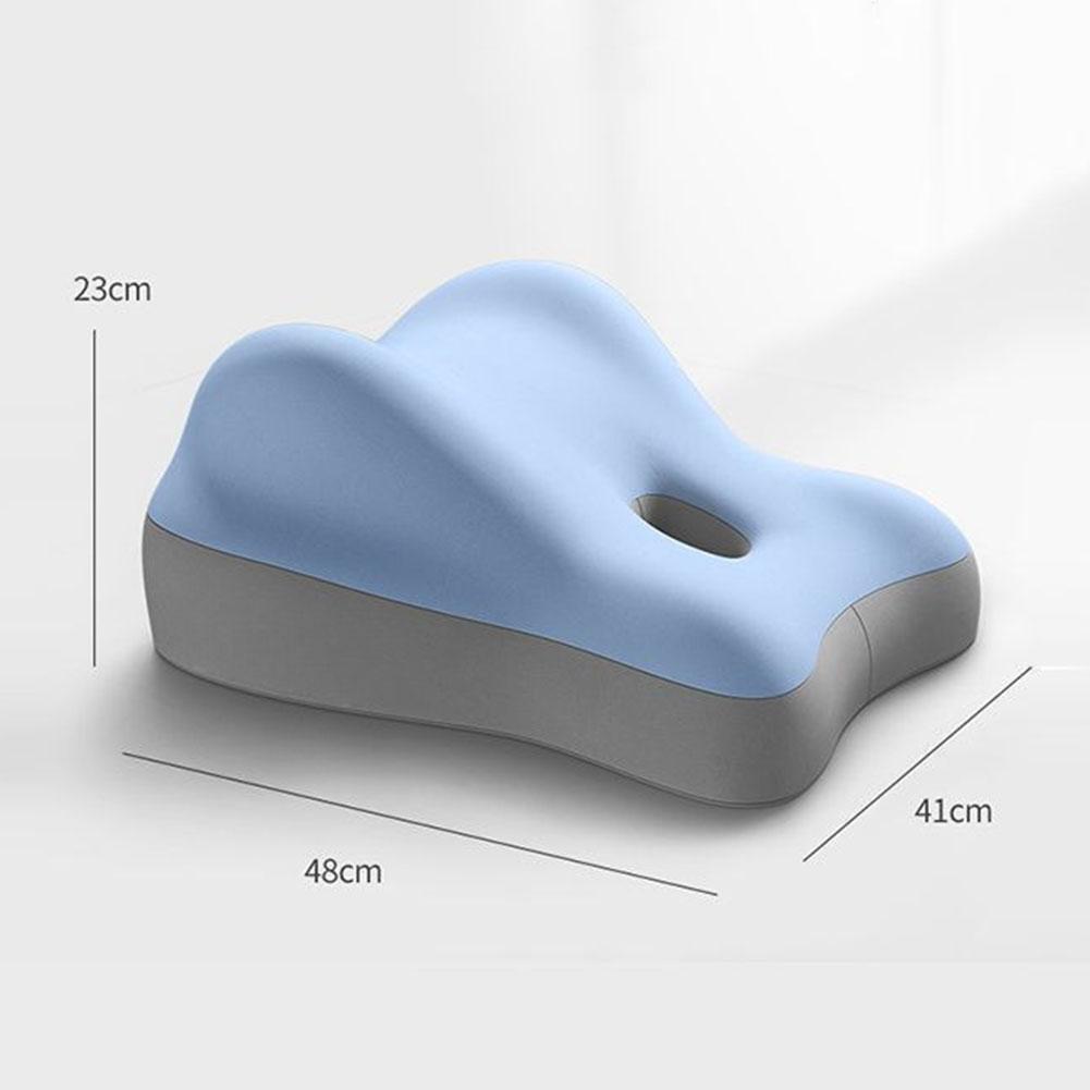 Ergonomic Couples Butt Cushion Multifunctional Memory Foam Pillow Bed Waist Cushion Pillow for Pregnant Women Back Waist Support