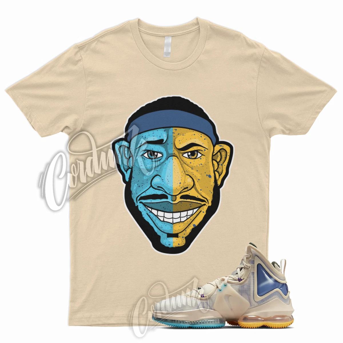 Футболка LB для Lebron 19 Pearl Game Royal Emerald University Gold Minneapolis 4XL