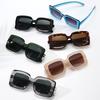  New Square Sunglasses Women Fashion Shades UV400 Men Luxury Gradient Transparent Male Female Sun Glasses