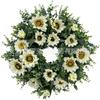 Artificial Flower Wreath Easter Valentines Day Decor Hotel Restaurant Door Hanging Decoration