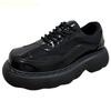 Fashion Comfortable Breathable Clunck Sneaker Patent Leather Men's All-Match Thick Soled Big-Toed Dad Shoes 2025 New Men Increase Shoes