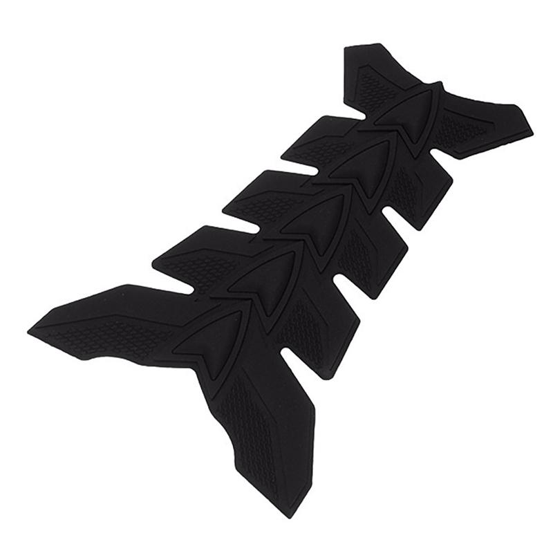 Car Stickers Large Fishbone Stickers 3D Motorcycle Body Fuel Tank Stickers Rubber Fishbone Motorcycle Tuning Car Stickers